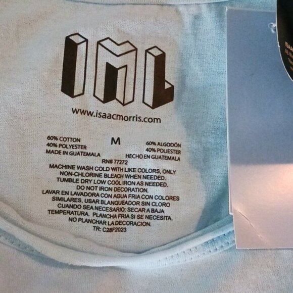 Isaac Morris Tank Top Retro Pickle Ball Club Blue Womens Size Medium - Picture 7 of 7